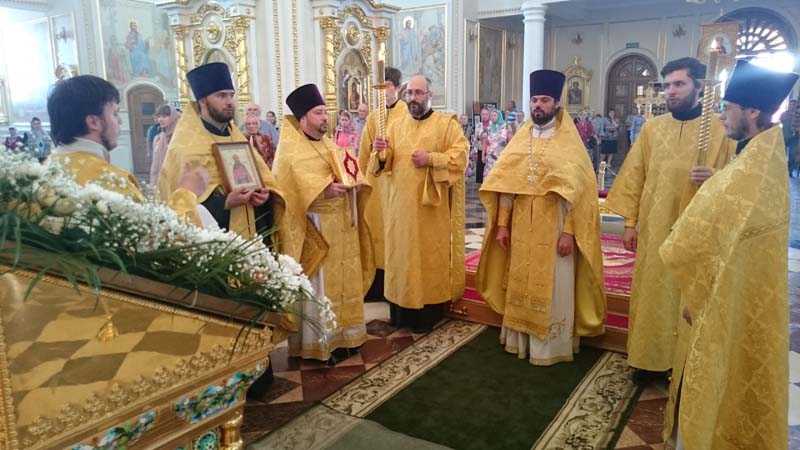 Божественная литургия по случаю праздника святого равноапостольного князя Владимира